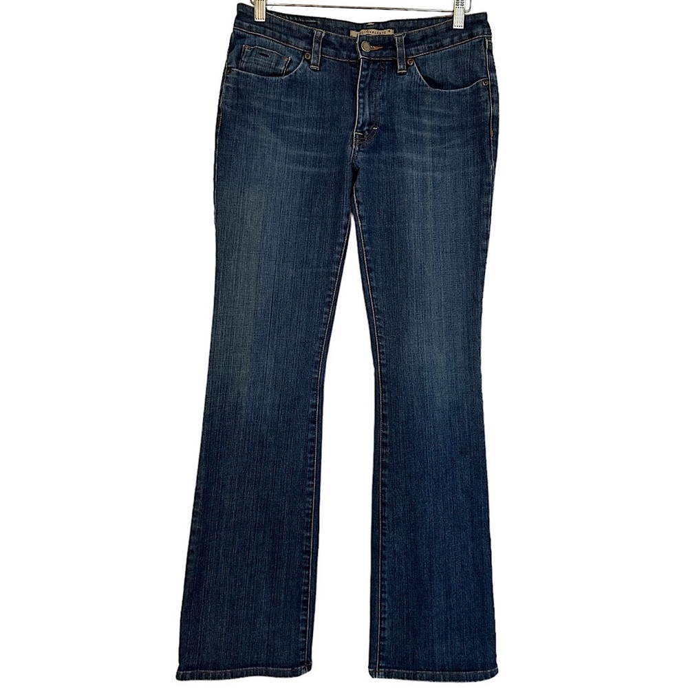 Women’s Sergio Valente Jeans Blue Denim Bootcut Low Rise Stretch Size 29